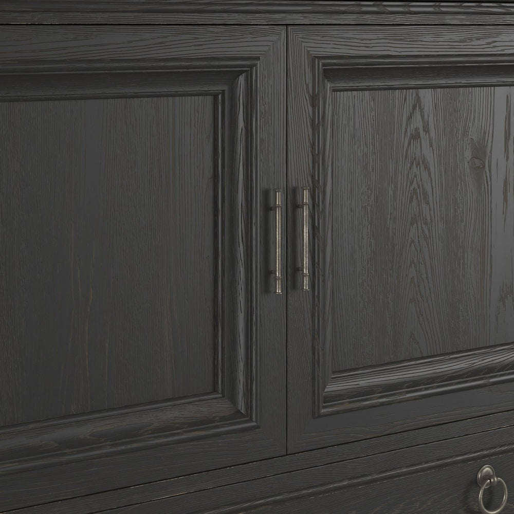 Atrium 6 Drawer Chest with Cedar Lined Drawer & Adjustable Shelves - Elegant Storage Solution