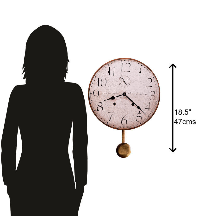 Hekman Furniture 620314 Howard Miller Wall Clock - Elegant Design For Timeless Style And Perfect Home Décor  Original Ii Wall Clock 620313