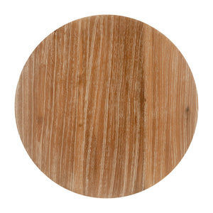 Zuo Modern Biban Side Table - Contemporary Gray & Natural Acacia Wood With Rustic Terrazzo Charm For Any Space Brown Acacia Wood,Super Poly,Stone 704106-zuo-modern