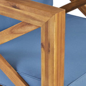 English Elm Christopher Knight Home® - Brava Club Chair - Timeless Mid-Century Design With Comfort & Durability For Your Outdoor Oasis 65545.00BLU