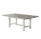 Steve Silver Canova Gray Marble Top Dining CV500GT