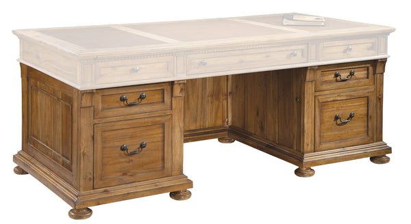 Hekman Furniture 79310p Peds & Modesty Panel - Stylish  Solution For Enhanced Privacy And Comfort Wellington Natural Peds & Modesty Panel 79300p