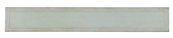 Hooker Furniture Charleston Console Table With Haint Blue Finish, Bamboo-Motif Accents, Maple Veneer Shelf For Entryway Decor 6750-80171-40