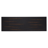 Homelegance By Top-Line Lorren Wood Dining Bench Black Rubberwood