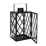 Christopher Knight Home® - Noble House - Ashuelot Outdoor 18" Modern Stainless Steel Lantern