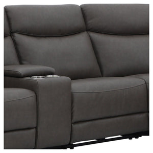 Parker House Parker Living Momentum - Luxurious Zero Gravity Power Recliner With Heat And Massage Features Dark Grey 70% Polyester,30% Pu (W) Mmtm#810phz-dkgn