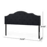 Christopher Knight Home® - Noble House - Cordeaux Contemporary Upholstered King/Cal King Headboard