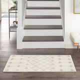 Nourison Grafix GRF37 Machine Made Power-loomed Borderless Design Indoor Only Bohemian Farmhouse Rug Ivory Beige, Ivory Beige 100% Polypropylene 99446935977