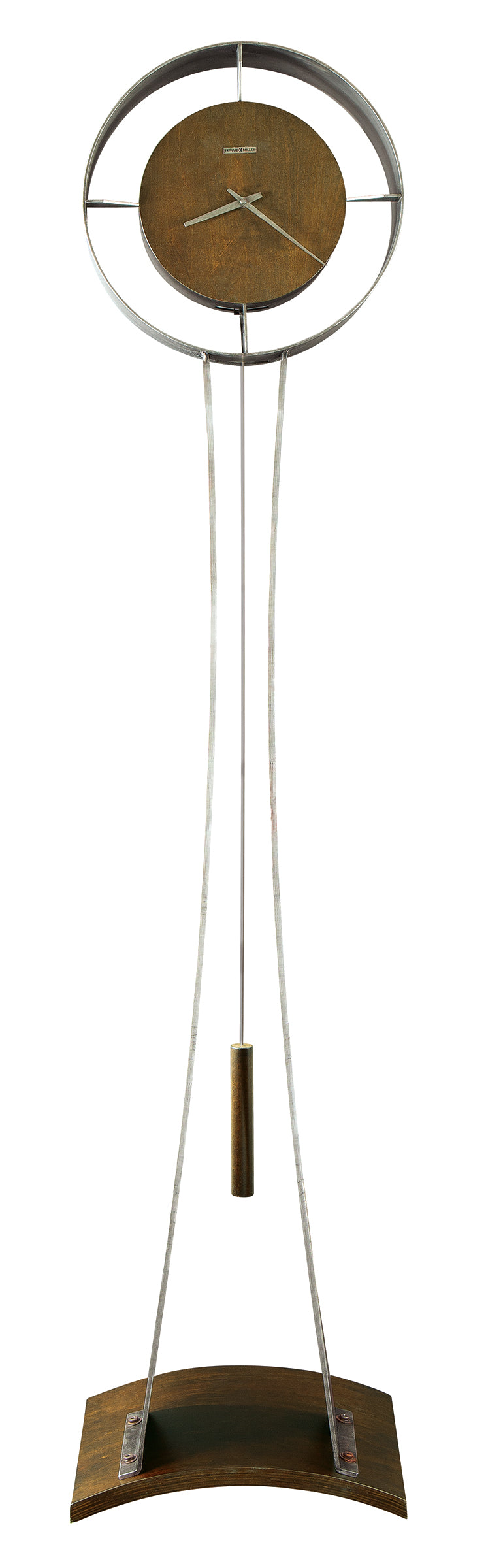 Hekman Furniture 615108 Kira Floor Clock – Exquisite Sculpted Metal Grandfather Timepiece With Aged Silver Finish  Kira Grandfather Clock 615108