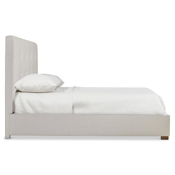 Bernhardt Bernhardt Mason Upholstered Panel Bed Tufted Headboard Transitional Bedroom Frame K2304