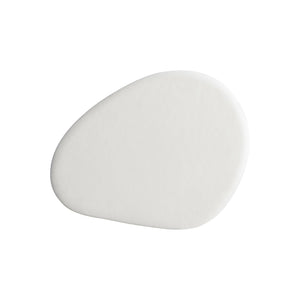 Bernhardt Bernhardt Fresco Outdoor Side Table — Sculptural Chalky White Grp Concrete Accent, Durable Patio Piece X09112