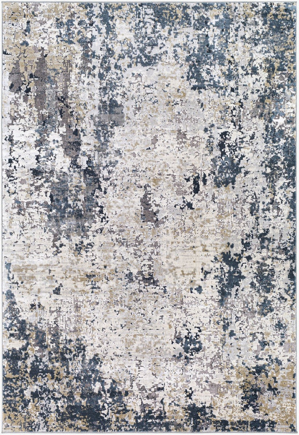 Livabliss Norland Mid-century Modern Large Area Rug Polypropylene Blend for Living Room Light Slate, Ch 7'10" x 10' NLD2300-71010
