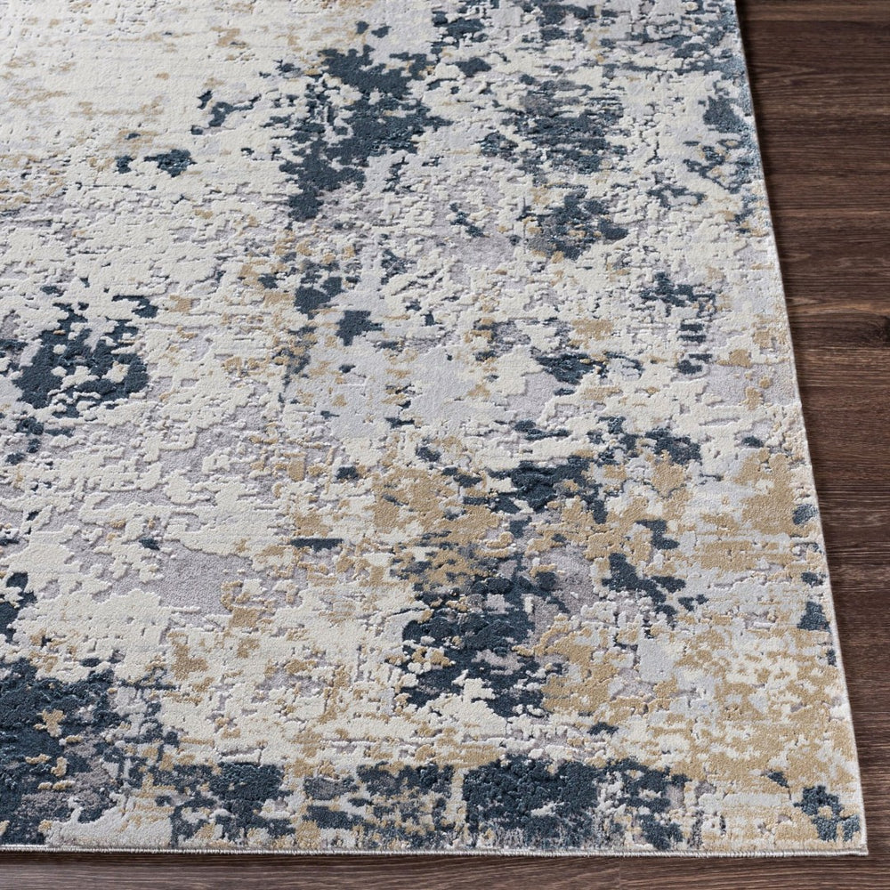 Livabliss Norland Mid-century Modern Large Area Rug Polypropylene Blend for Living Room Light Slate, Ch 6'7" x 9'6" NLD2300-6796