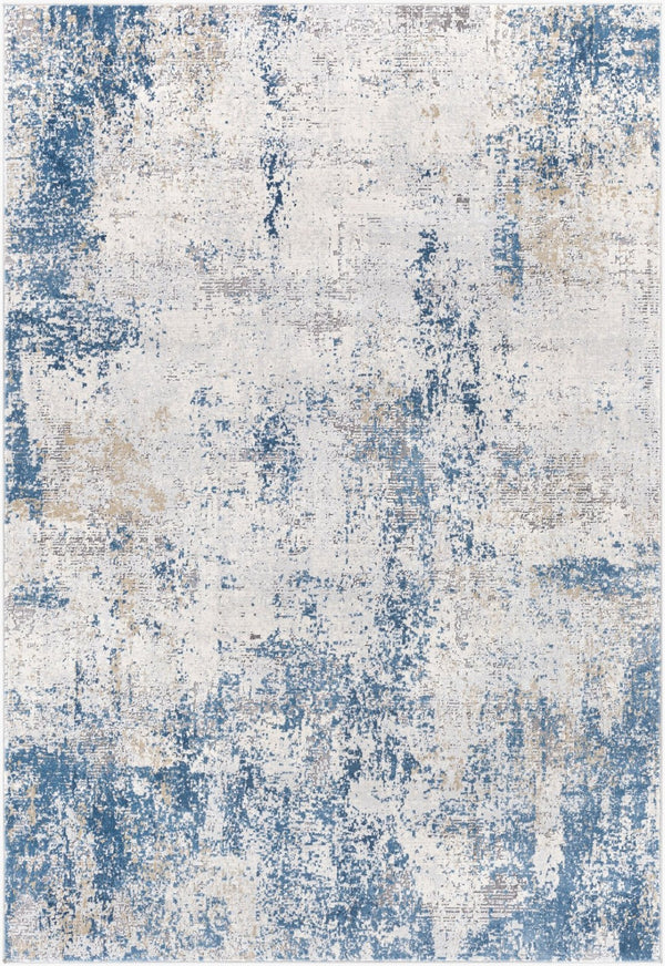 Livabliss Norland Machine Woven Area Rug Polypropylene Blend High Low Pile Living Room Light Slate, Ch 10' x 13'11" NLD2302-1014
