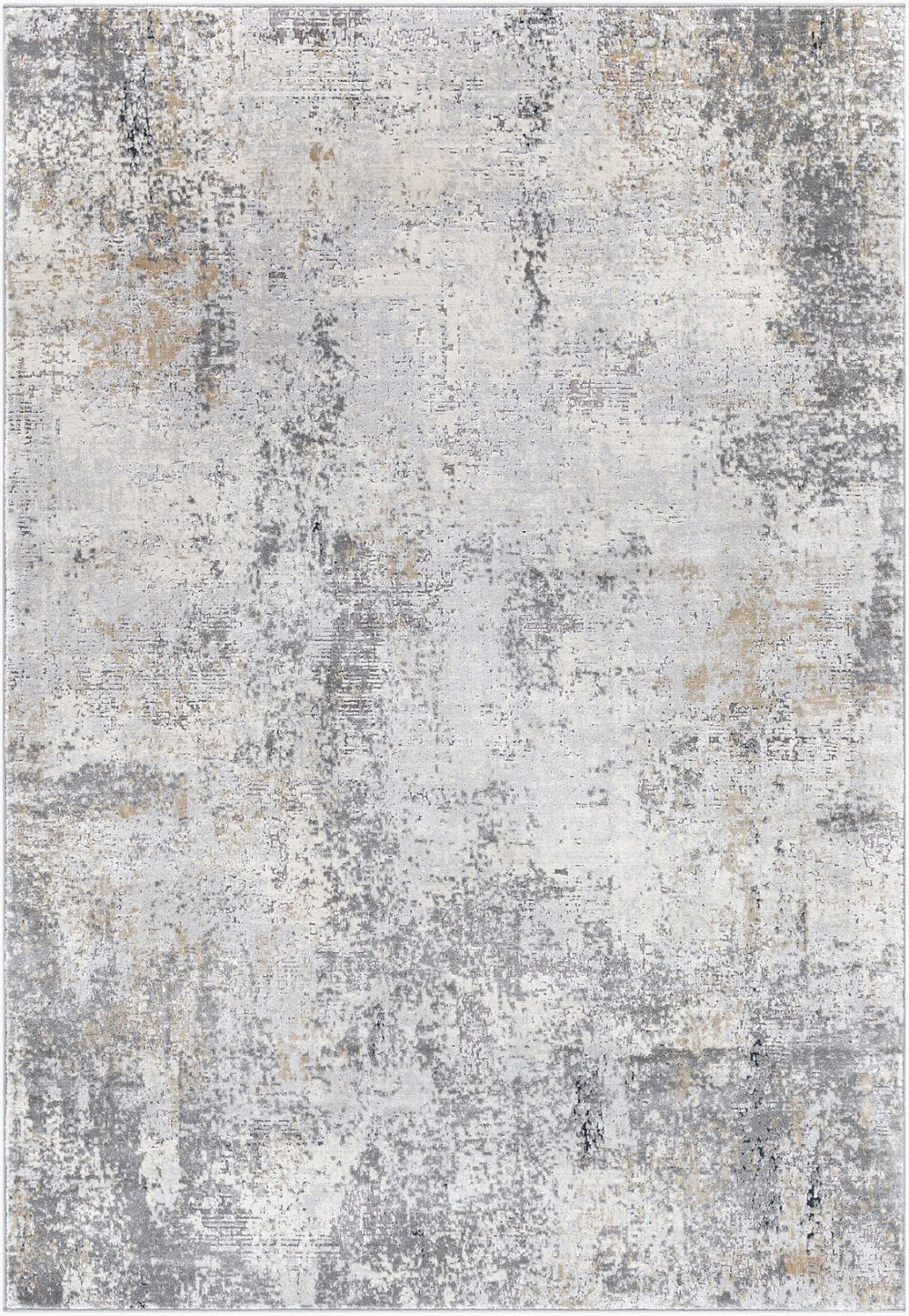 Livabliss Norland Geometric Area Rug Polypropylene Blend Medium Pile for Living Dining Spaces Light Slate, Ch 10' x 13'11" NLD2303-1014