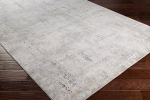 Livabliss Norland Geometric Area Rug Polypropylene Blend Medium Pile for Living Dining Spaces Light Slate, Ch 10' x 13'11" NLD2303-1014