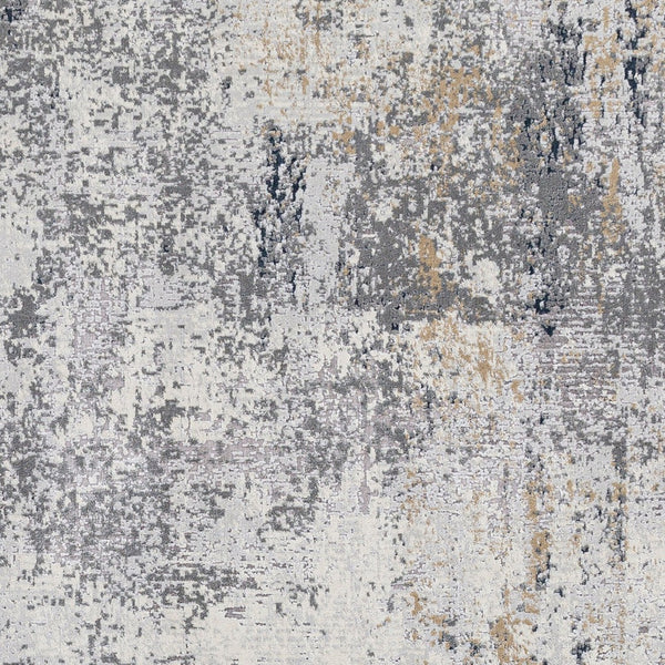 Livabliss Norland Geometric Area Rug Polypropylene Blend Medium Pile for Living Dining Spaces Light Slate, Ch 10' x 13'11" NLD2303-1014