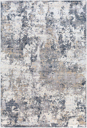 Livabliss Norland Machine Woven Area Rug with High Low Pile Sheen Finish for Large Living Spaces Light Slate, Ch 12' x 15' NLD2304-1215