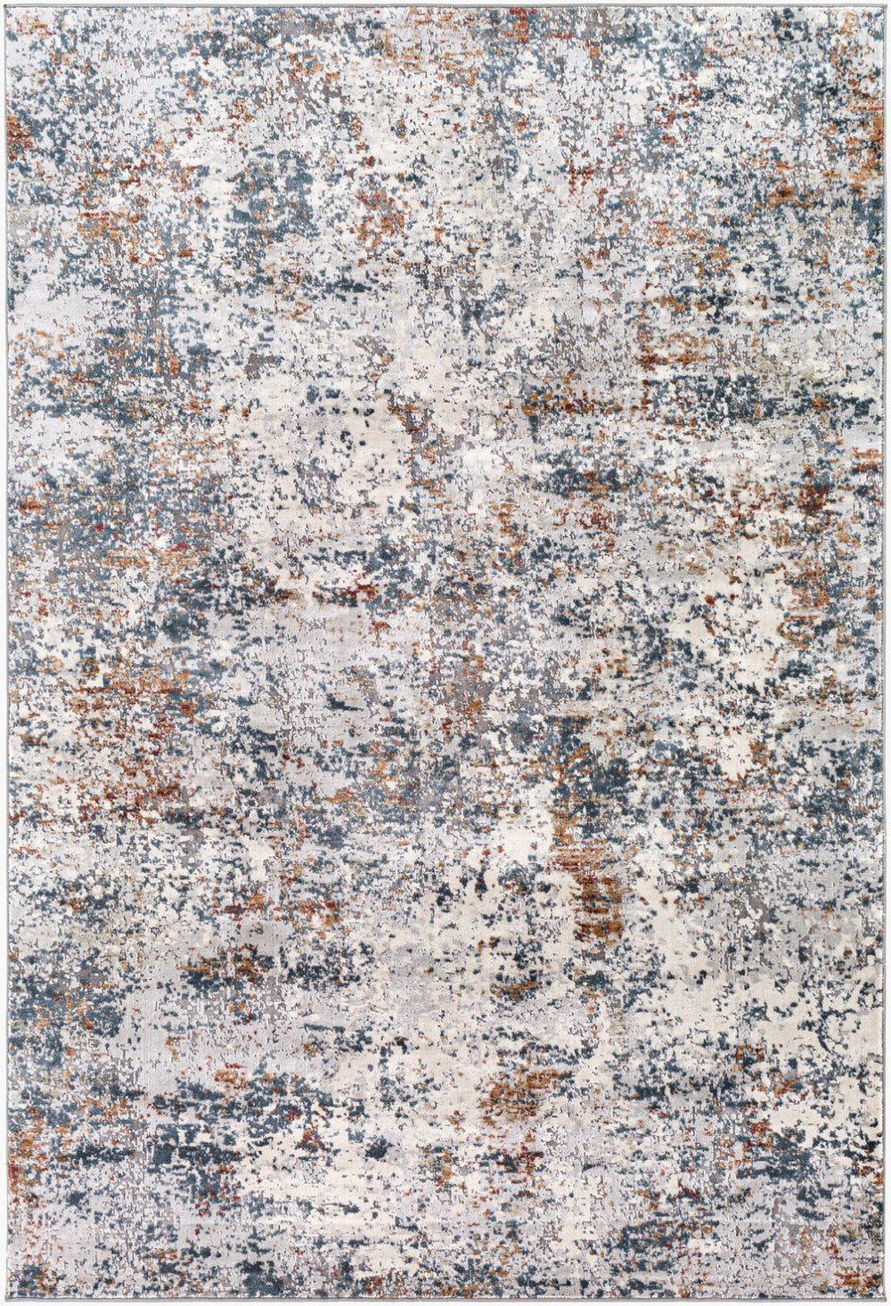 Livabliss Norland Machine Woven Polypropylene Area Rug High Low Texture for Large Living Spaces Light Slate, Ch 12' x 15' NLD2305-1215