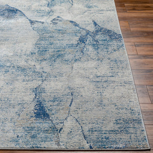 Livabliss Norland Machine Woven Polypropylene Area Rug Mid Century Modern Living Room Floor Light Slate, Ch 12' x 15' NLD2309-1215