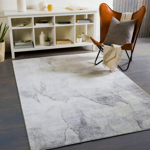 Livabliss Norland Geometric Mid-century Modern Area Rug Polypropylene Woven Living Room Floor Light Slate, Ch 7'10" x 10' NLD2310-71010