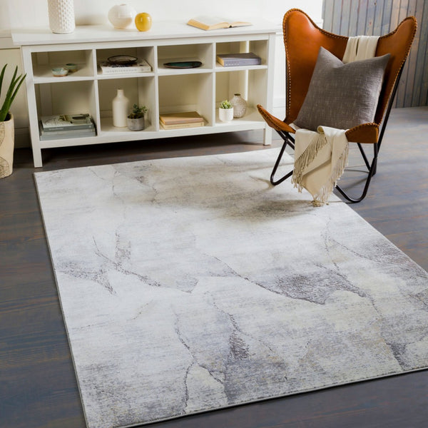 Livabliss Norland Geometric Mid-century Modern Area Rug Polypropylene Woven Living Room Floor Light Slate, Ch 7'10" x 10' NLD2310-71010