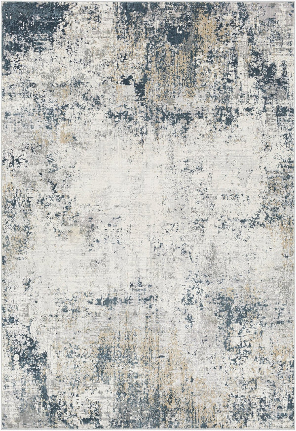 Livabliss Norland Machine Woven Polypropylene Area Rug for Modern Living Rooms Soft Durable Medium Gray, Gr 6'7" x 9'6" NLD2312-6796