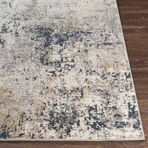Livabliss Norland Machine Woven Polypropylene Area Rug for Modern Living Rooms Soft Durable Medium Gray, Gr 2' x 2'11" NLD2312-23