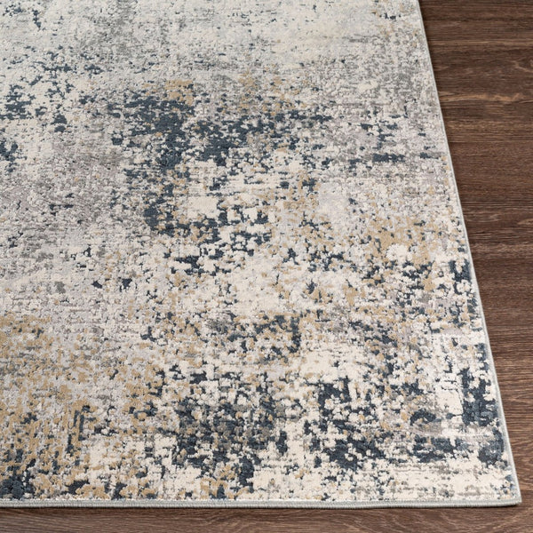 Livabliss Norland Machine Woven Polypropylene Area Rug for Modern Living Rooms Soft Durable Medium Gray, Gr 2' x 2'11" NLD2312-23