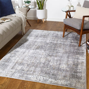 Livabliss Norland Traditional Large Area Rug Polypropylene Blend High Low Pile Living Room Medium Gray, Gr 10' x 13'11" NLD2313-1014