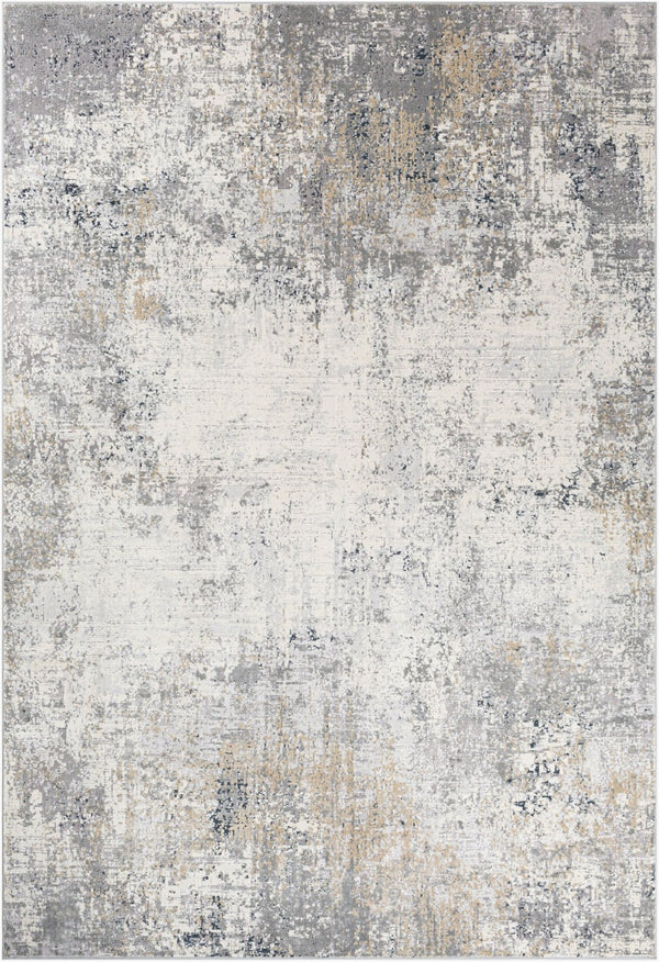 Livabliss Norland Machine Woven Polypropylene Blend Area Rug with High Low Pile Living Room Medium Gray, Gr 6'7" x 9'6" NLD2314-6796