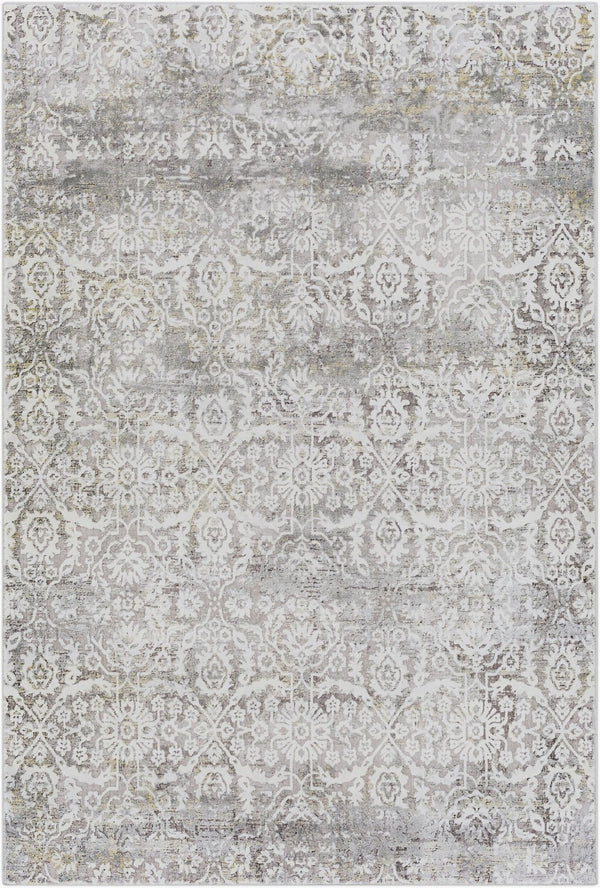 Livabliss Norland Traditional High Low Pile Area Rug Polypropylene Woven Texture Living Room Medium Gray, Gr 10' x 13'11" NLD2315-1014