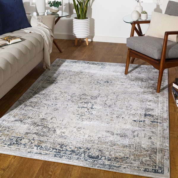 Livabliss Norland Medallion Accent Rug Machine Woven Polypropylene Blend Traditional Entryway NLD2317-274