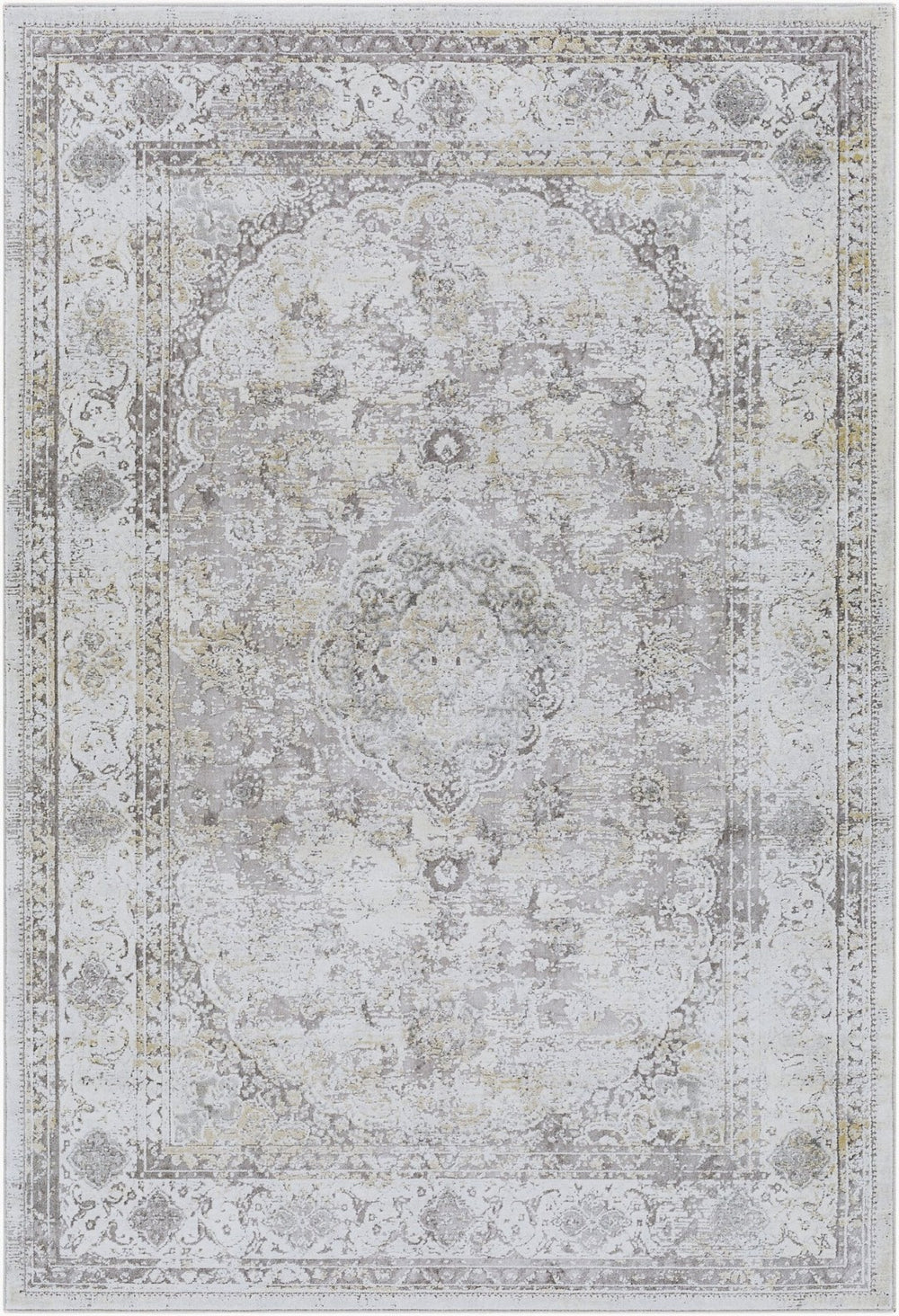 Livabliss Norland Traditional Area Rug Machine Woven Polypropylene Polyester Blend for Formal Rooms Medium Gray, Gr 12' x 15' NLD2318-1215