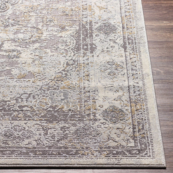 Livabliss Norland Traditional Area Rug Machine Woven Polypropylene Polyester Blend for Formal Rooms Medium Gray, Gr 12' x 15' NLD2318-1215