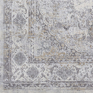 Livabliss Norland Traditional Area Rug Machine Woven Polypropylene Polyester Blend for Formal Rooms Medium Gray, Gr 12' x 15' NLD2318-1215