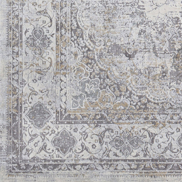 Livabliss Norland Traditional Area Rug Machine Woven Polypropylene Polyester Blend for Formal Rooms Medium Gray, Gr 12' x 15' NLD2318-1215