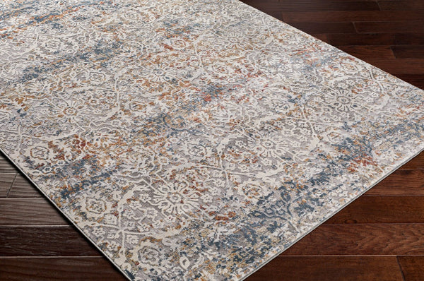 Livabliss Norland Machine Woven Area Rug with High Low Pile Textured Surface for Large Rooms Medium Gray, Gr 2'7" x 3'11" NLD2319-274