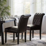 Christopher Knight Home® - Noble House - - Broxton Kd Tuft Dining Chair 2 Piece S/Set