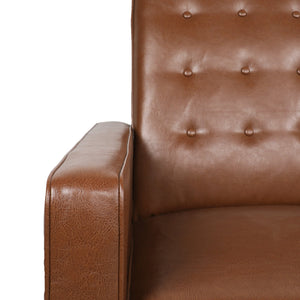 English Elm Christopher Knight Home® - DOUBLE Recliner Fabric Sofa with Plush Cushions and Space-Saving Design for Living Rooms, 49"L Light Brown 72478.00
