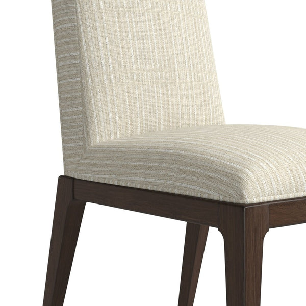 A.R.T. Furniture Verge Upholstered Side Chair – Modern Comfort Meets Classic Elegance with Walnut Finish & Plush Seat 337206-1960