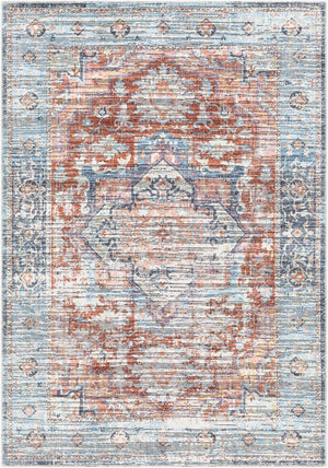 Livabliss Nolita Flatweave Area Rug Chenille Polyester Blend Traditional Modern Living Room NLT2302-91013
