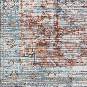 Livabliss Nolita Flatweave Area Rug Chenille Polyester Blend Traditional Modern Living Room NLT2302-91013