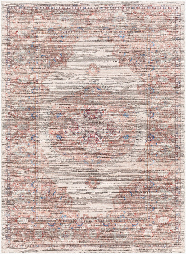 Livabliss Nolita Flatweave Chenille Area Rug Traditional Pattern for Living and Dining Rooms NLT2305-91013