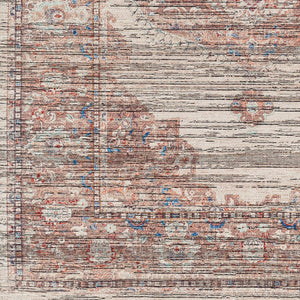 Livabliss Nolita Flatweave Chenille Area Rug Traditional Pattern for Living and Dining Rooms NLT2305-91013