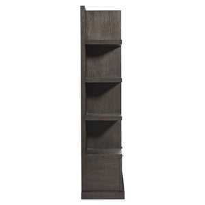 Bernhardt Bernhardt Geneve Wire-brushed Oak Etagere with Open Shelves and Soft-close Drawers 392820
