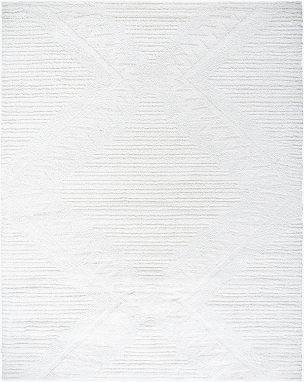 Livabliss Nomadic Machine Woven Polyester Area Rug Plush Global Pattern for Living Spaces Ivory 7'10" x 10' NMC2304-71010