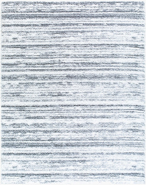Livabliss Nomadic Turkish Woven Polyester Area Rug with Plush Pile for Living or Dining Rooms Cream, Gray 7'10" x 10' NMC2319-71010