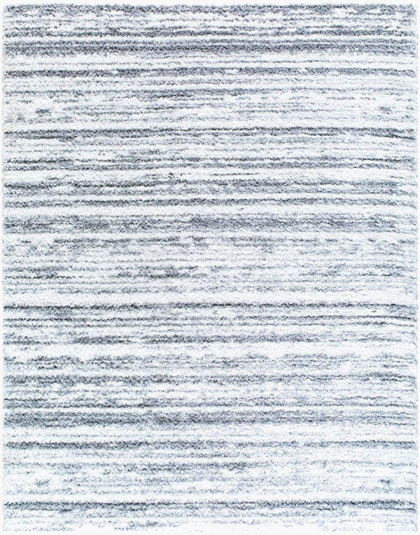 Livabliss Nomadic Turkish Woven Polyester Area Rug with Plush Pile for Living or Dining Rooms Cream, Gray 7'10" x 10' NMC2319-71010