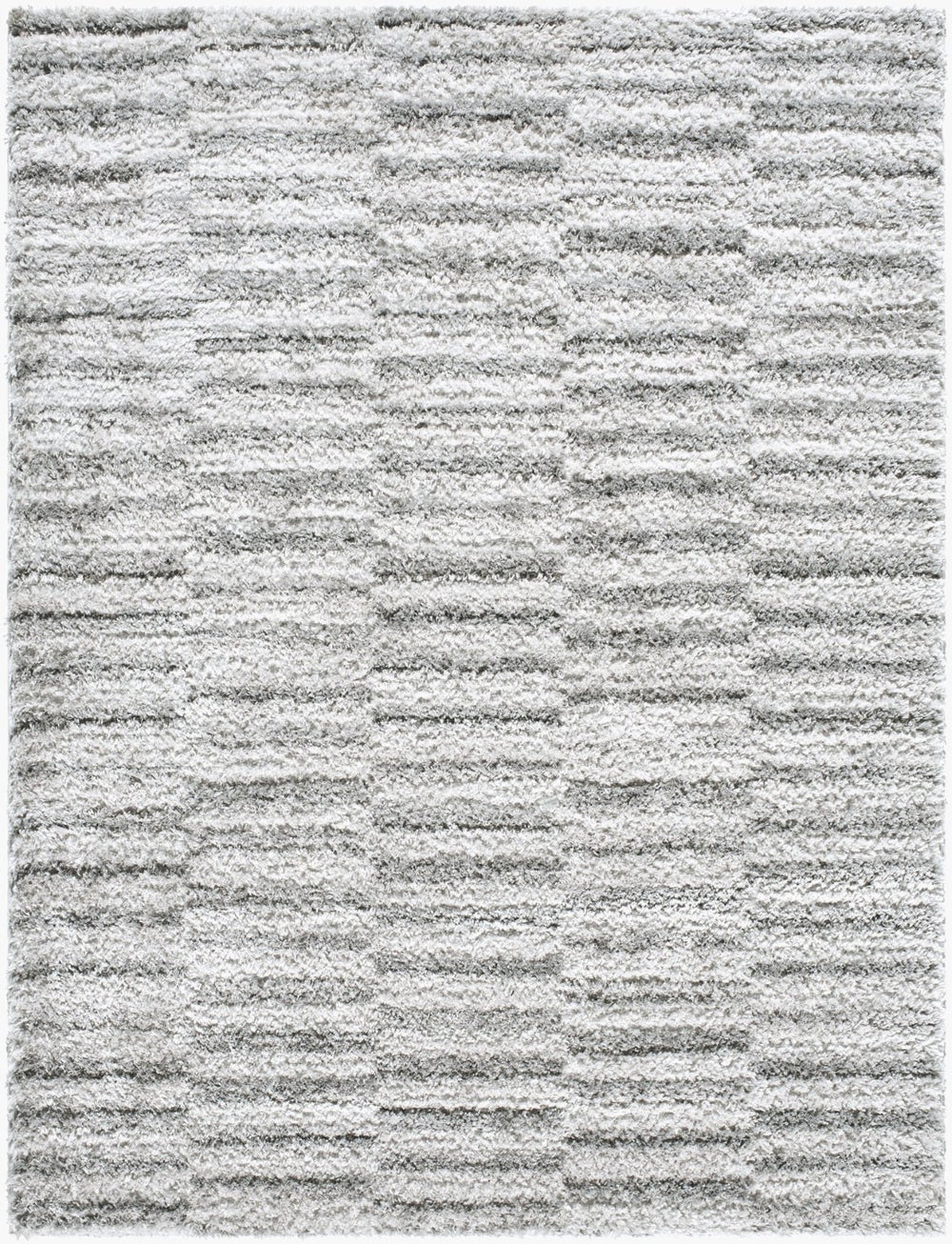 Livabliss Nomadic Machine Woven Polyester Area Rug Plush Pile for Living Room or Dining Space Light Slate, Gr 7'10" x 10' NMC2320-71010